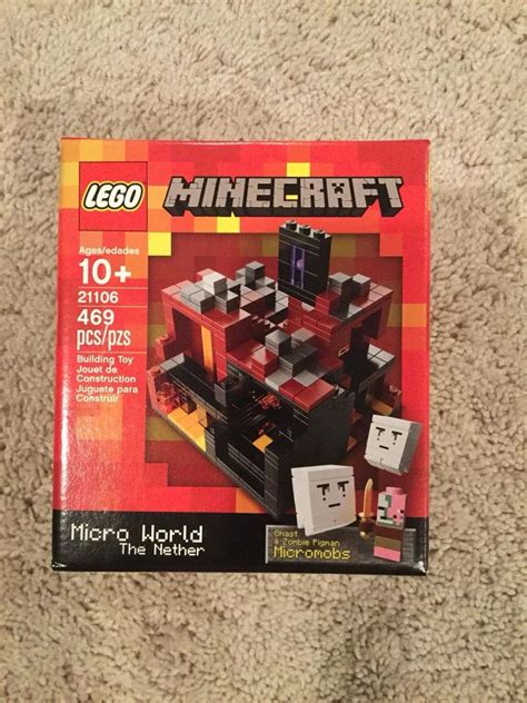 Image result for LEGO Minecraft Micro World Nether