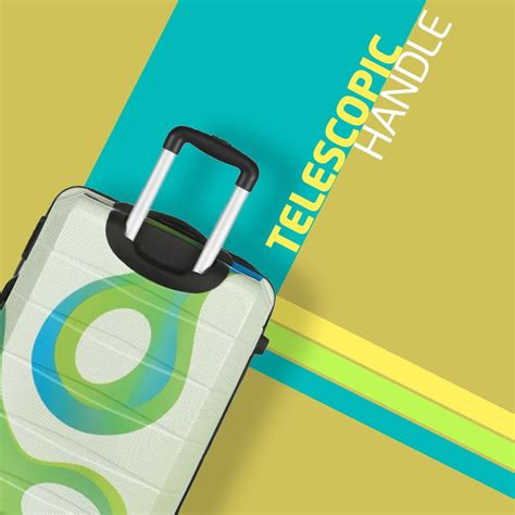 Buy Safari Tiffany Set of 3 Printed Trolley Bags Online