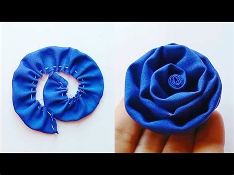 Image result for Cloth Flower Tutorial