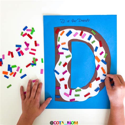Letter D Craft Printable - Printable Board Games