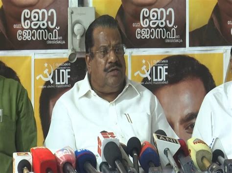 Kerala: LDF Convenor E P Jayarajan confirms cabinet reshuffle
