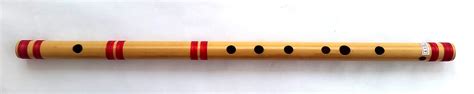 Flute, A# Bass, 22", 440, Professional, Bansuri, Nylon wire, Indian ...
