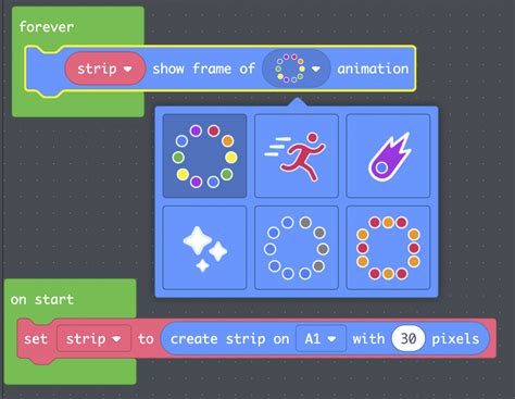 NeoPixel Strip Animation Python 的图像结果