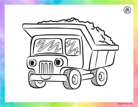 50 Free Coloring Pages for Kids – Transportation