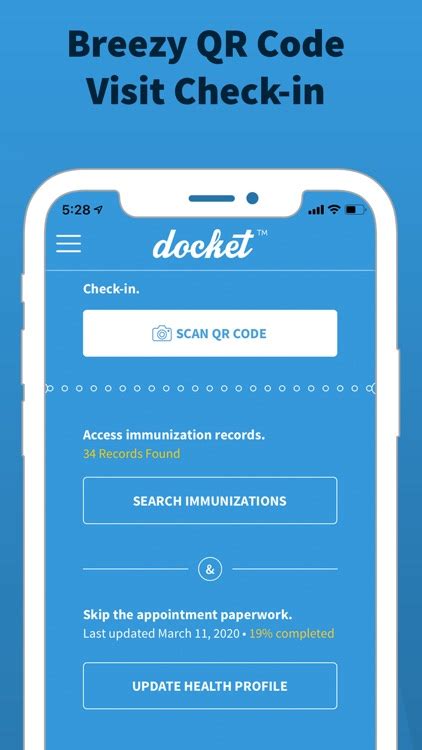 Docket Immunization Record Update 的图像结果