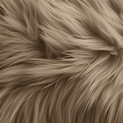 Shaggy Faux Fur Fabric by The Yard for Art & Craft Supply | FabricLA ...