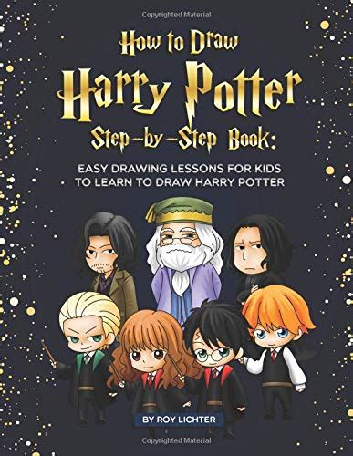 Buy How to Draw Harry Potter Step-by-Step Book: Easy Drawing Lessons ...