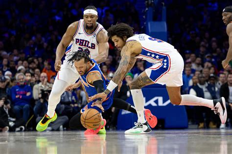 Philadelphia 76ers vs New York Knicks Predicted Starting Lineups and ...