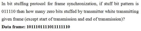 Image result for Bit Stuffing in Computer Network