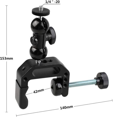 CAMVATE Camera Clamp Mount for DSLR Camera Led Video India | Ubuy
