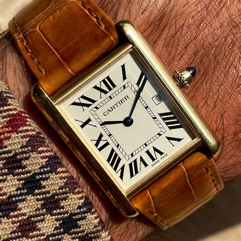 Cartier Tank Louis 18k Yellow Gold 2441 – Alex Stevens Vintage