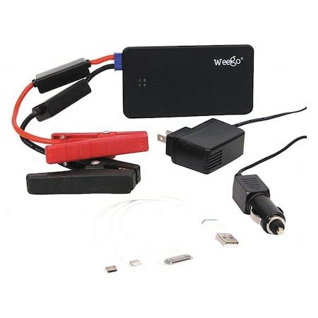Weego Jump Starter Battery Pack, 6, Black JS6 | Zoro