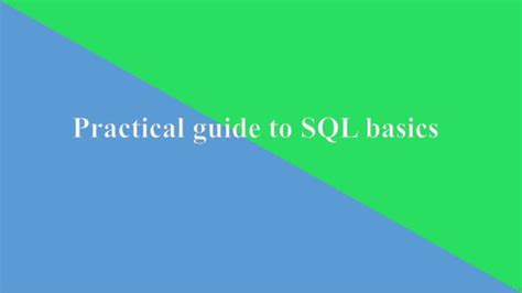 HTML and SQL Basics 的图像结果