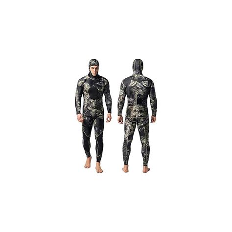 Buy Nataly Osmann Camo Spearfishing Wetsuits Men 3mm /1.5mm Neoprene 2 ...