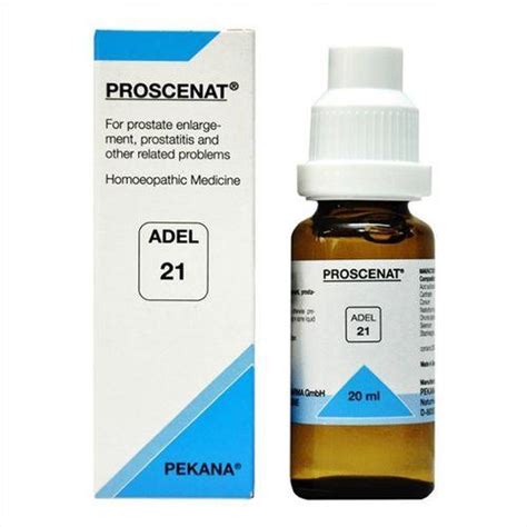 Homeopathy Prostate Enlargement Drops | ADEL 21 Proscenat for ...