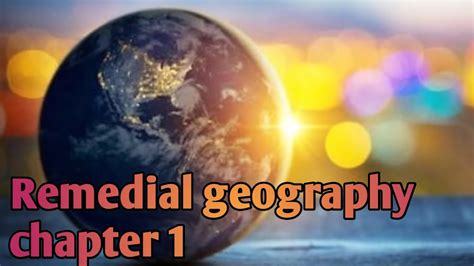 Image result for Geography Remedial Module
