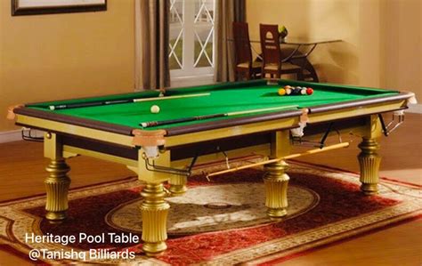 Classic Designer Snooker Table - Antique Billiards Delhi India ...