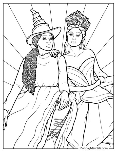 24 Wicked Coloring Pages (Free PDF Printables)