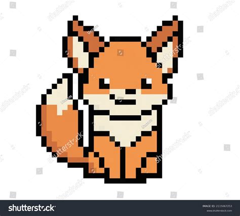 Fox Pixel Art Stock Photos - 584 Images | Shutterstock