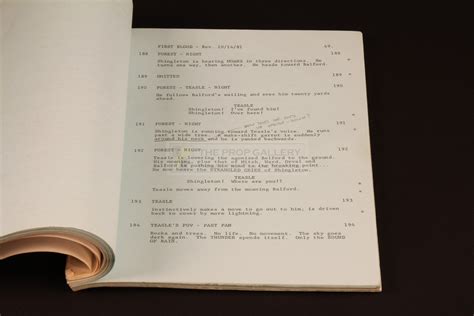 Image result for Lumber Blood Script