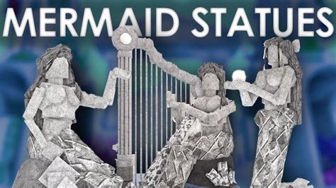 Minecraft Mermaid Statue Tutorial 的图像结果