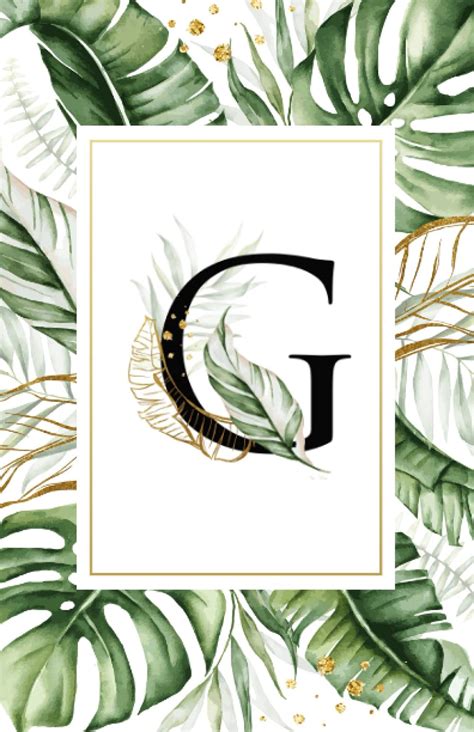 G Libreta Con La Letra G Cuadernos Bonitos A5 Para | Desertcart INDIA