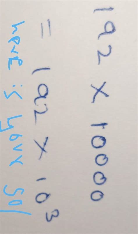 write in standard form(1) 19280000 (2) 0.000462/10^7write in usual form ...