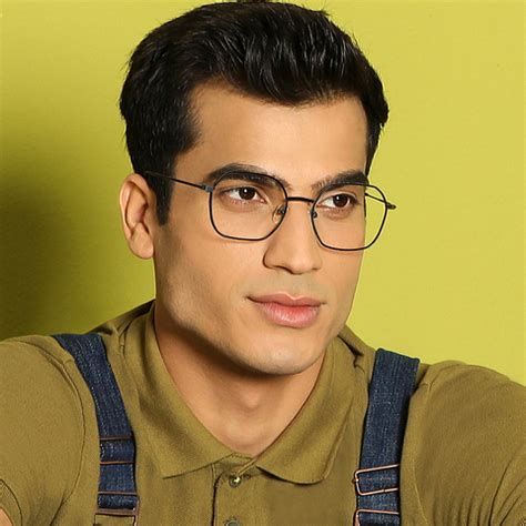 Buy Matte Black Full Rim Geometric Vincent Chase SLEEK STEEL VC E13056 ...