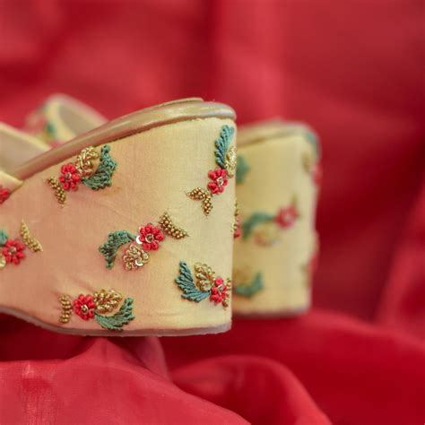 Collection of Comfortable High Heels for Weddings | Sahiba Wedges ...
