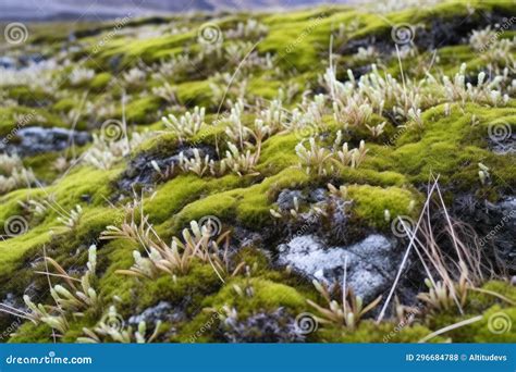 Arctic Vegetation Close-up in Tundra Biome Stock Photo - Image of ...