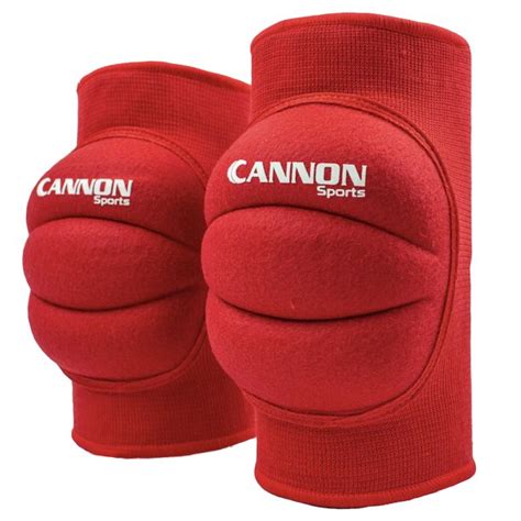 Cannon Sports Pro Series Volleyball Knee Pads, Red, Large - Walmart.com ...