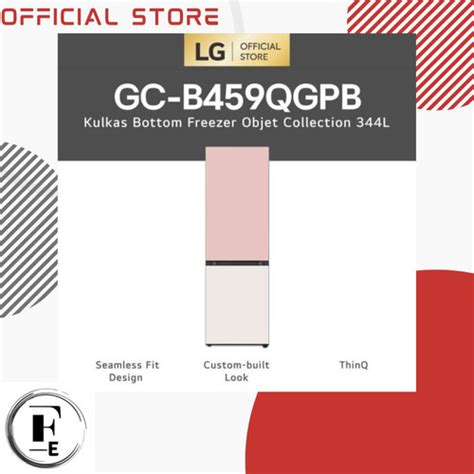Promo LG GC-B459QGPB KULKAS 2 PINTU BOTTOM FREEZER LG GCB459QGPB KULKAS ...