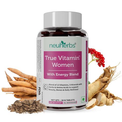 Buy True Multivitamin Tablets for Women Online– Neuherbs