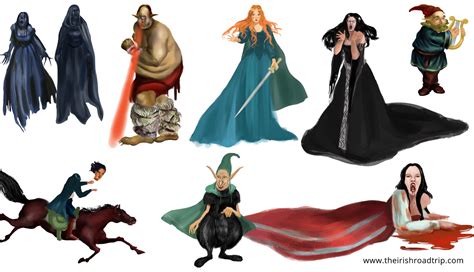 30 Irish Mythological Creatures and Their Legends