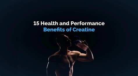15 Health and Performance Benefits of Creatine — Wellversed