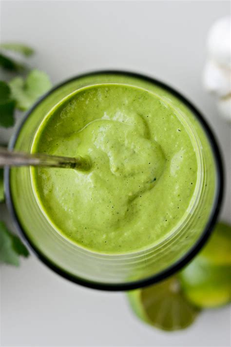 Creamy Cilantro Lime Avocado Dressing - Simply Scratch