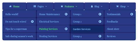 Image result for How to Put Secondary Menu Using Elementor