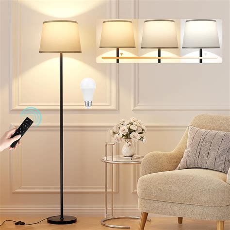 【Upgraded】 Floor Lamps for Living Room, Modern Floor Lamp with Remote ...