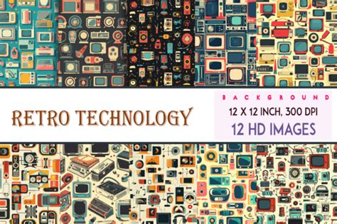 Retro Computer Pattern 的图像结果