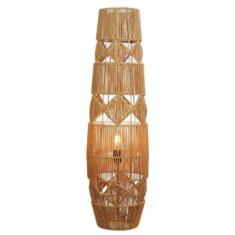 Buy Danube Home Nicholas Floor Lamp | Rattan Floor Lamps Socket Based ...