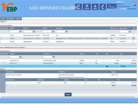 vERP.in - e-Tender Management in ERP Software India - E-Procurement ...