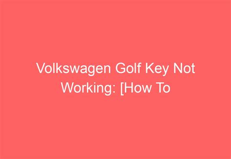 Program VW Golf Key 的图像结果