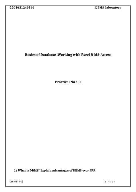 DBMS nagender - dbms means database management system - Basics of ...