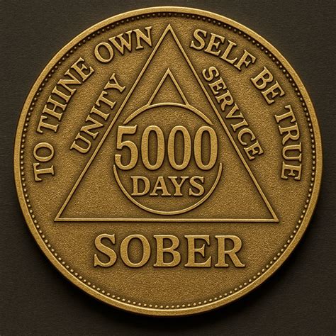 Today I celebrate 5000 days sober. Years ago I added this milestone to ...