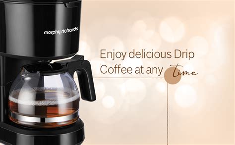 Buy Morphy Richards Europa Drip 600-Watt 6-cup Drip Coffee Maker, Gloss ...