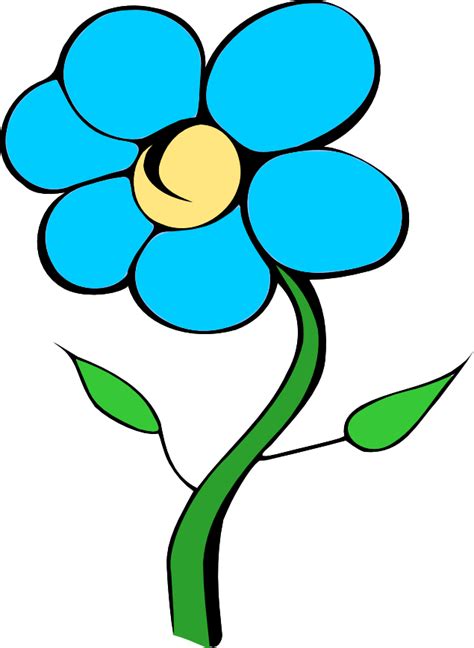 Free Blue Flower Cliparts, Download Free Blue Flower Cliparts png ...