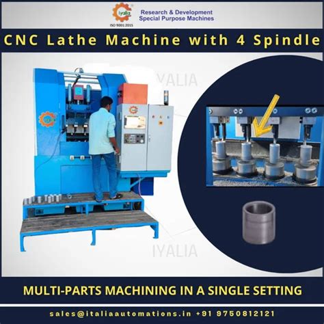 CNC machines - 4 Spindle CNC Lathe Vertical Manufacturer from Coimbatore