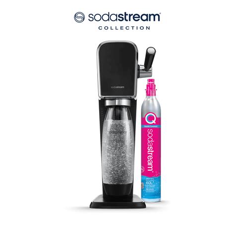 SodaStream Art Sparkling Water Maker + Quick Connect Cylinder ...