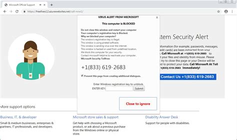 Image result for Microsoft Tech Support Scam