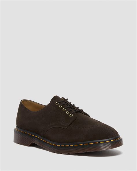 2046 Suede Shoes in Brown | Dr. Martens